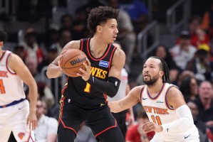 乐鱼体育平台-官网预测尼克斯4-2淘汰老鹰！唐斯进入无敌模式？库明加或成X因素